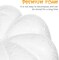 Artificial Pumpkins Realistic Foam Pumpkin White Pumpkin for Decorating Painting Carving DIY Craft Halloween Fall Harvest Thanksgiving Party Decoration